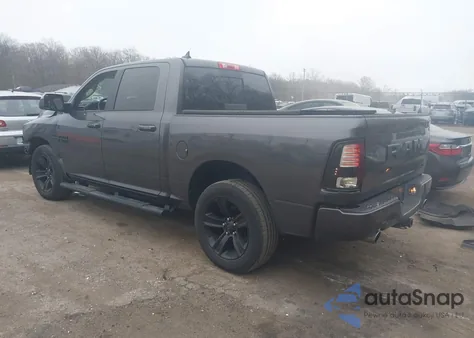 2017 Ram 1500 Night 4X4 5'7 Box из США, поврежденный, VIN 1C6RR7MT5HS650301